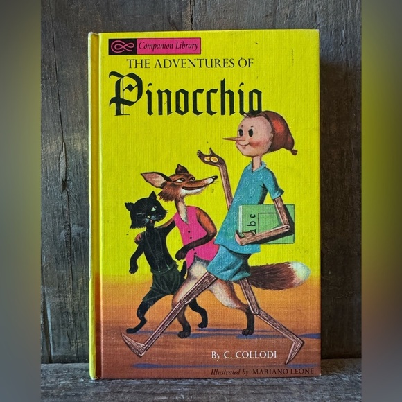 VINTAGE The Adventures of Pinocchio by C. Collodi - Companion Library Bo… - Picture 1 of 12